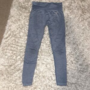 Light blue gym shark leggings